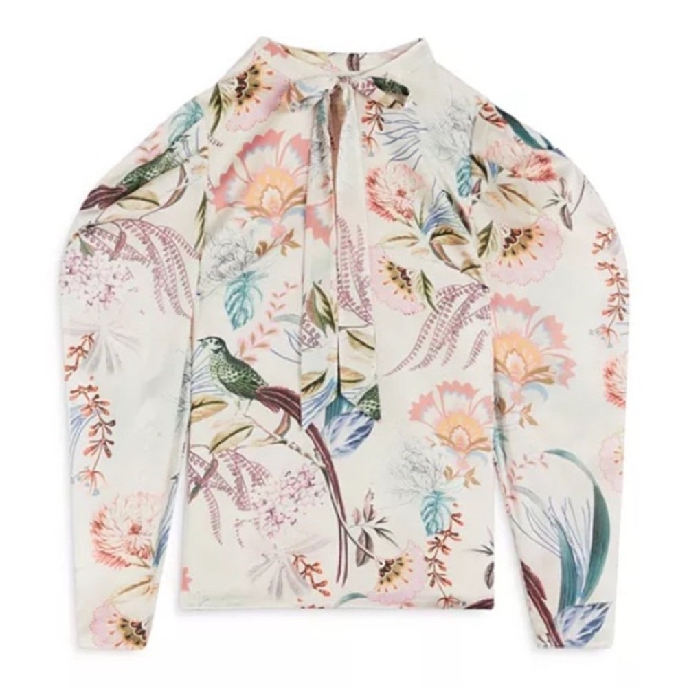 Ted Baker Floral Blouse - Multicolor - Picture 2 of 4